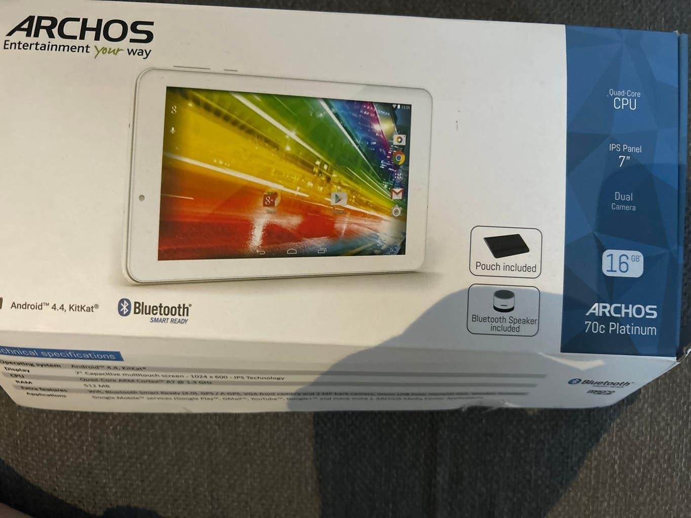 Let op defect Archos 70c, Ophalen, Gebruikt, Wi-Fi, 7 inch of minder