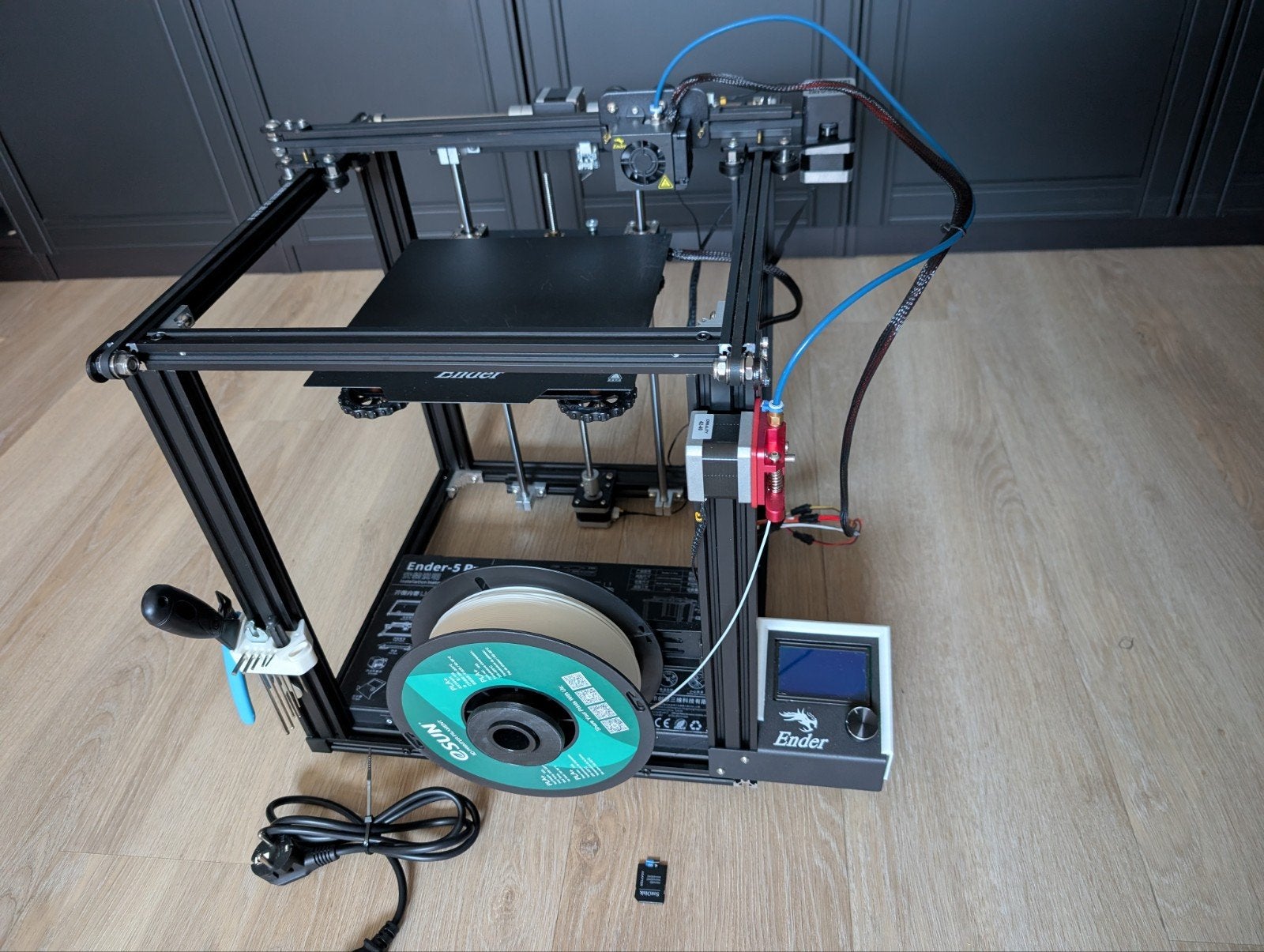 Ender 5 Pro 3D printer (weinig gebruikt), Computers en Software, 3D Printers, Ophalen, Zo goed als nieuw, Filament, Creality Ender 5 pro