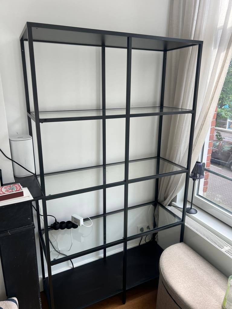 IKEA Vittsjö set: Stellingkast en salontafels, Huis en Inrichting, Ophalen, Gebruikt