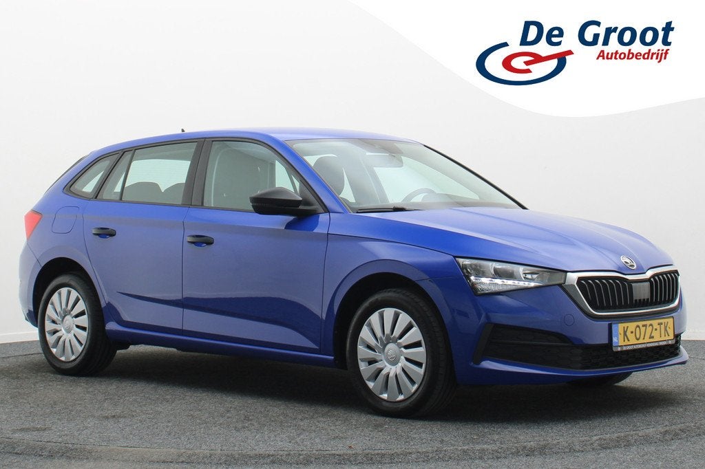 Skoda Scala 1.0 TSI Active LED, Cruise, DAB, Rijstrooksensor, Auto's, Skoda, Bedrijf, Te koop, Scala, ABS, Airbags, Airconditioning