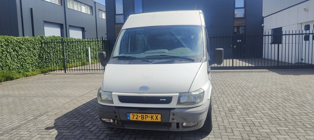 Ford Transit 330L 2.0TDCi SHD Bj 2004 Lang Hoog Dubbele cabi, Auto's, 1998 cc, 125 pk, Gebruikt, 4 cilinders