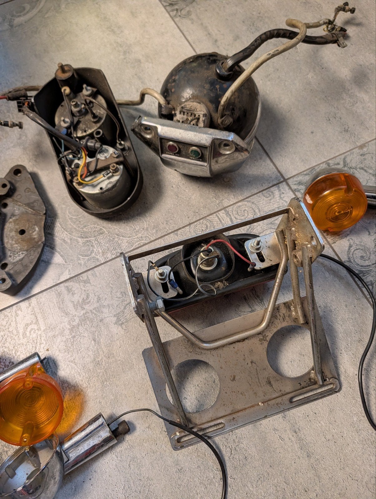 shovelhead FXWG FL remklauw achterlicht, Ophalen of Verzenden
