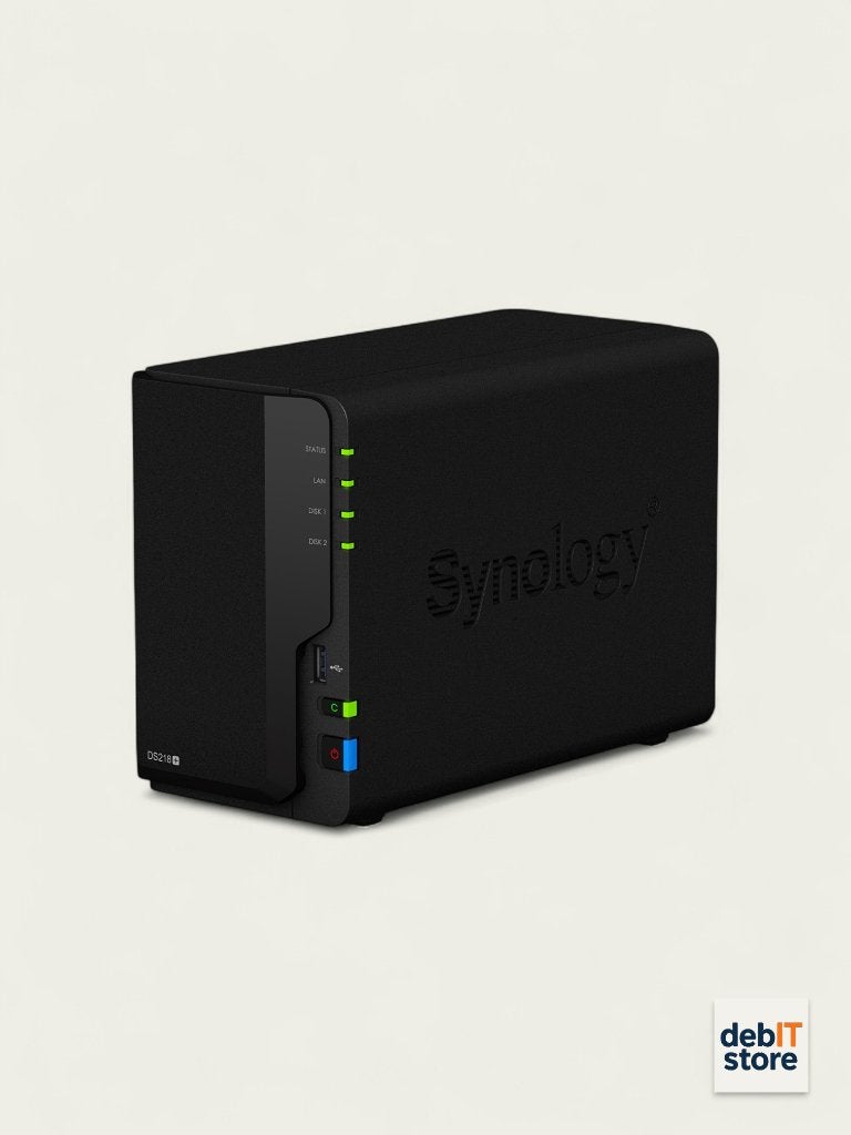 Synology DS218+ NAS (6gb ram + 2 x 2tb HDD), Synology, Server, Info@debitstore.nl, Ophalen of Verzenden