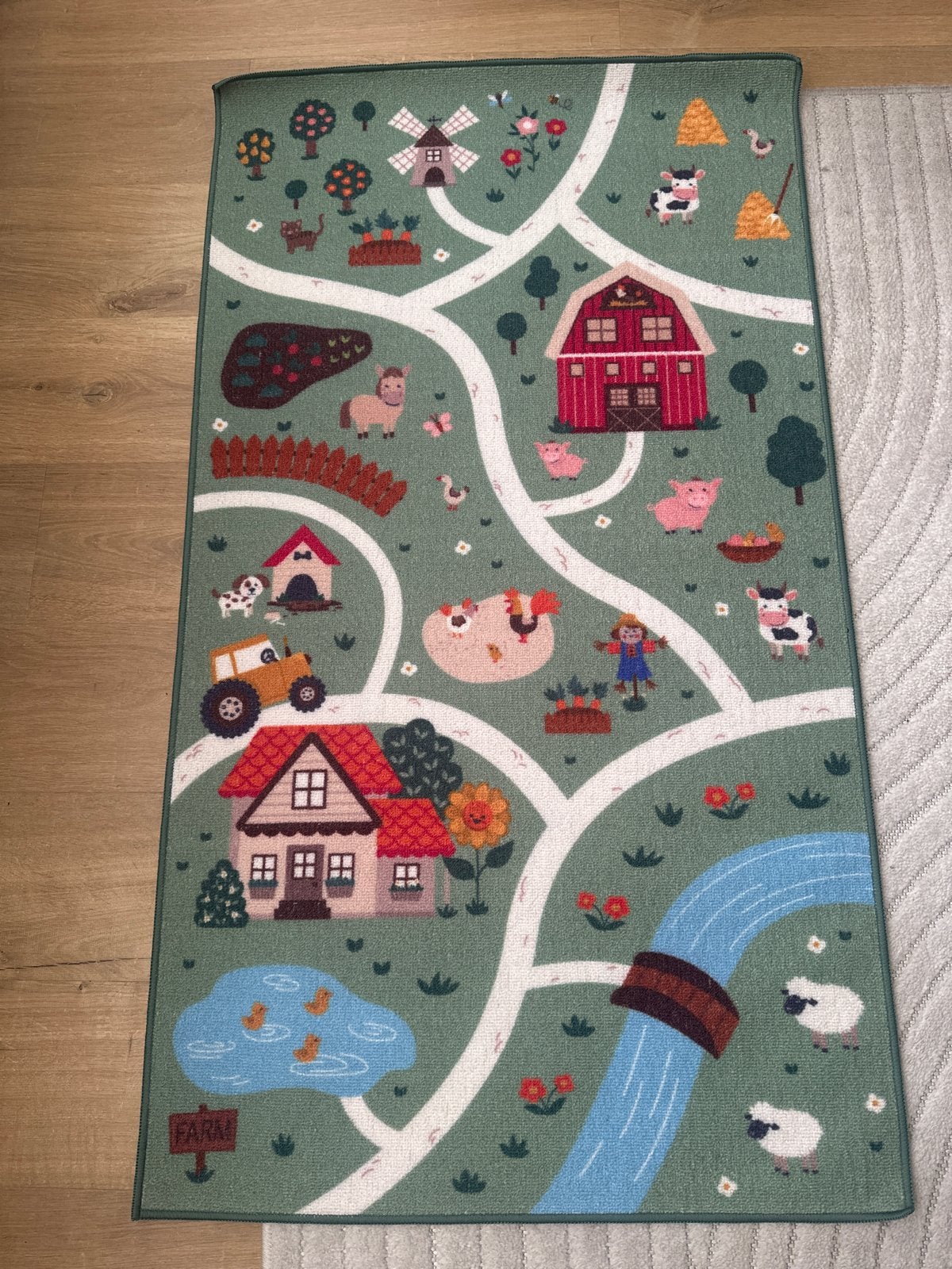 Speelkleed boerderij thema - 130 x 74 cm, Kinderen en Baby's, Ophalen, Zo goed als nieuw