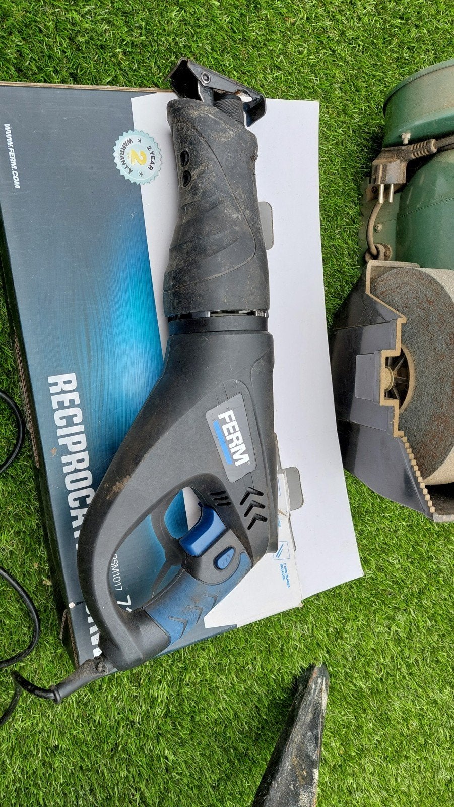 Ferm Reciprozaag - Zo goed als nieuw, Doe-het-zelf en Verbouw, Ophalen, Zo goed als nieuw, Reciprozaag, Ferm
