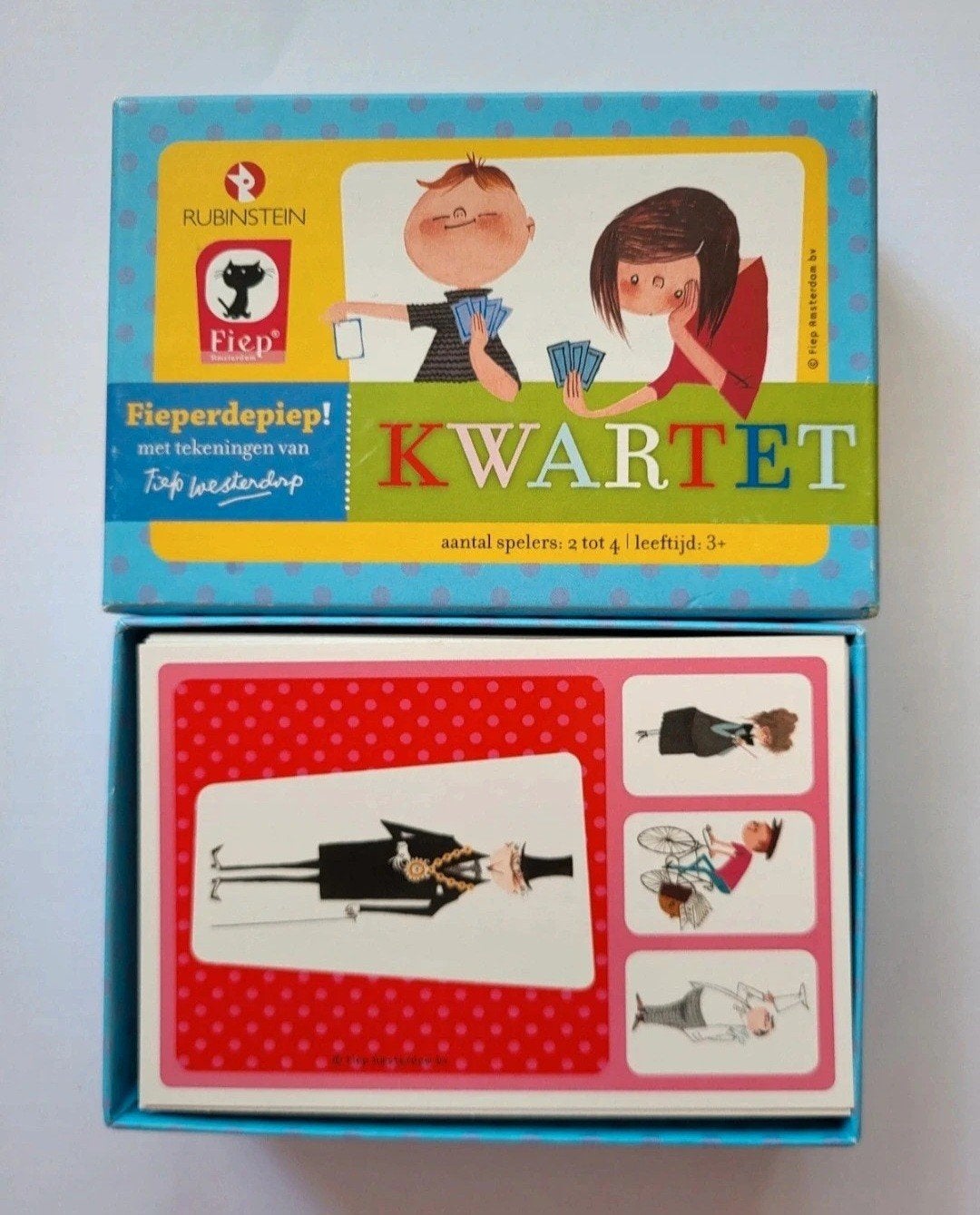 Fieperdepiep kwartet, Verzamelen, Ophalen of Verzenden, Gebruikt, Kwartet(ten)