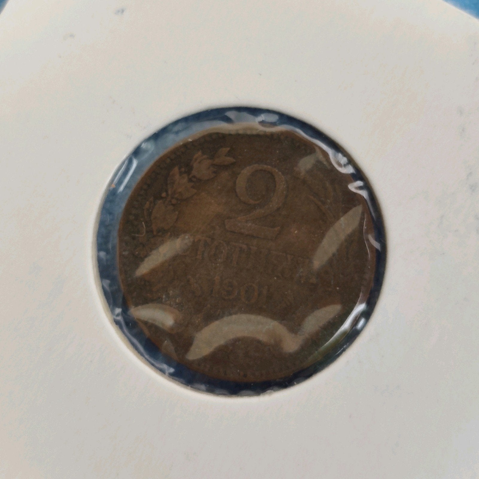 Bulgarije munt 2 stotinki 1901, Verzenden, Bulgarije