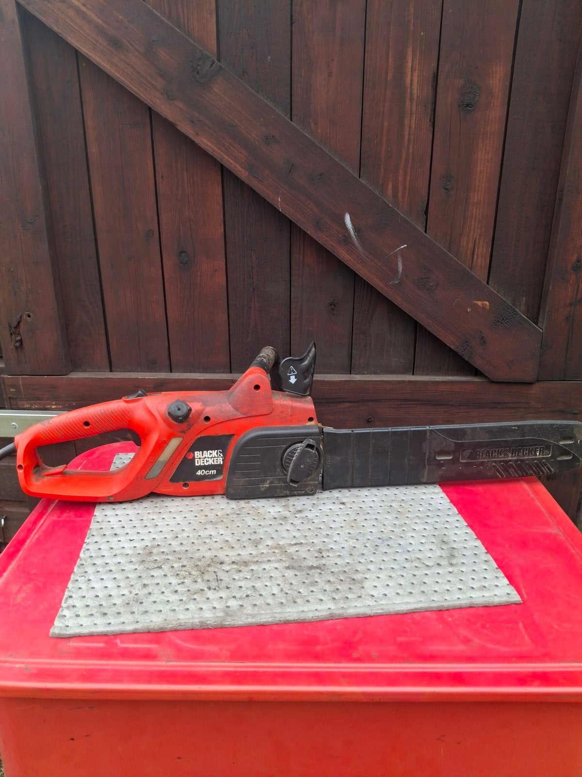 Black & Decker Kettingzaag 40cm - Nieuw Ketting, Gebruikt, 70 mm of meer, Kettingzaag, Ophalen of Verzenden