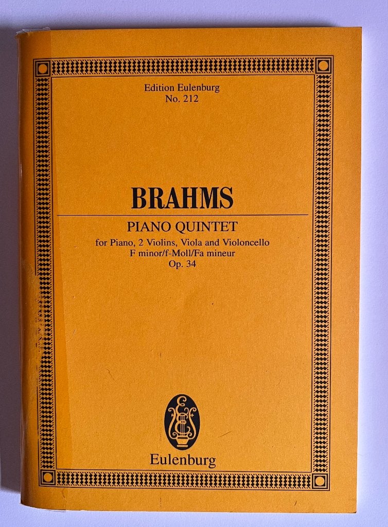Edition Eulenburg No. 969 Brahms A German Requiem Op. 45, Klassiek, Cello, Ophalen of Verzenden, Zo goed als nieuw