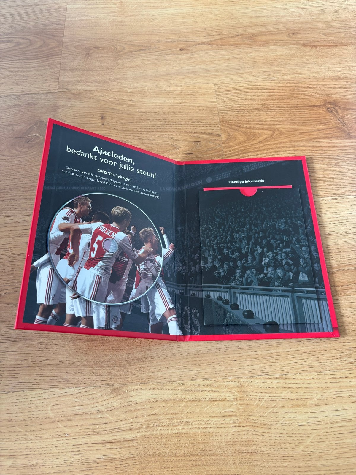 Ajax Trilogie DVD - De Kampioensjaren, Alle leeftijden, Voetbal, Ophalen of Verzenden, Zo goed als nieuw
