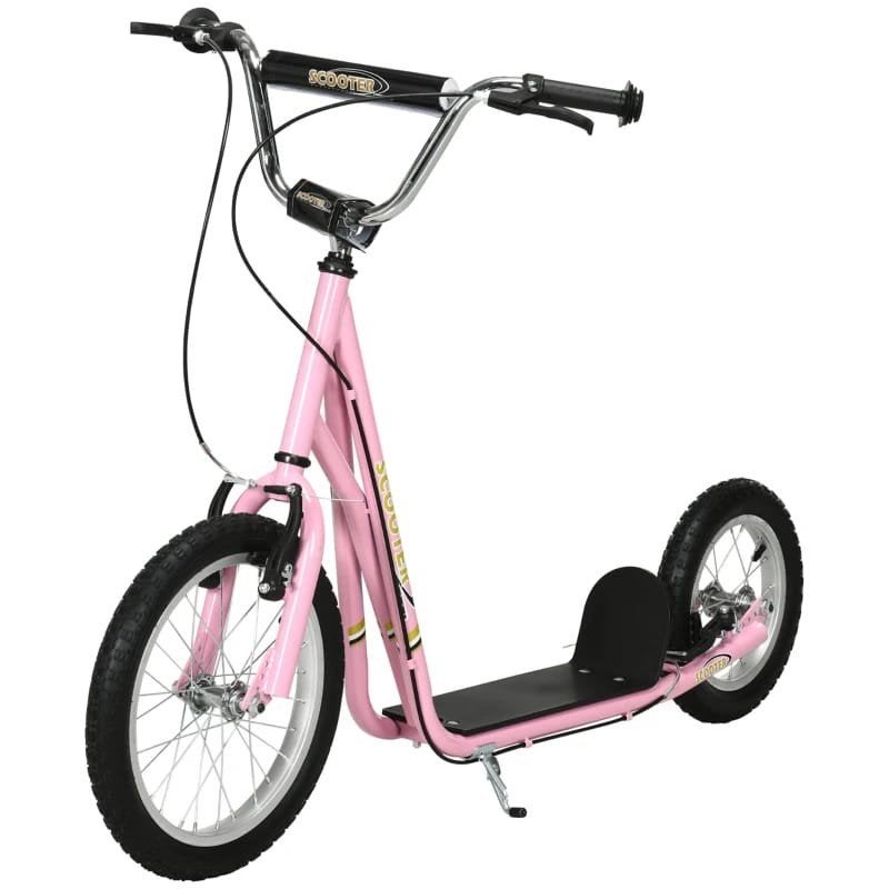 Roze kinderstep step met verstelbaar stuur en handremmen, Fietsen en Brommers, Steps, Nieuw, Gewone step, Ophalen of Verzenden