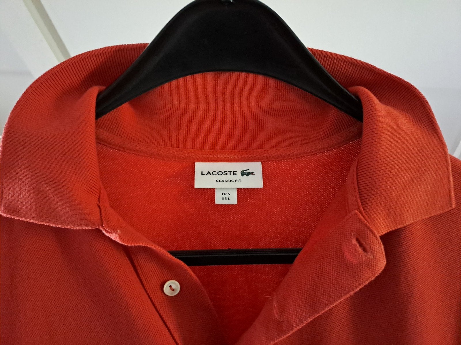 Polo Lacoste, Kleding | Heren, Polo's, Ophalen of Verzenden, Nieuw, Maat 52/54 (L), Rood