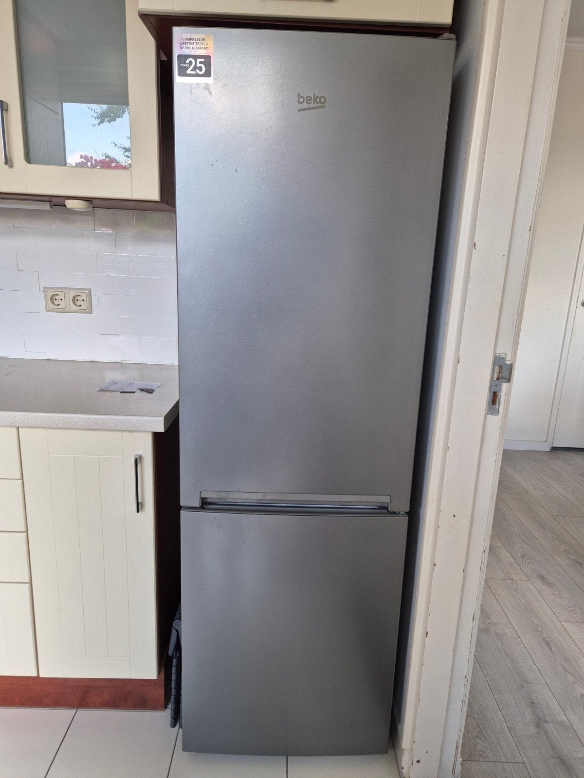 Beko RCHA270K40SN Koelkasten, Ophalen, 200 liter of meer, 160 cm of meer, Zo goed als nieuw
