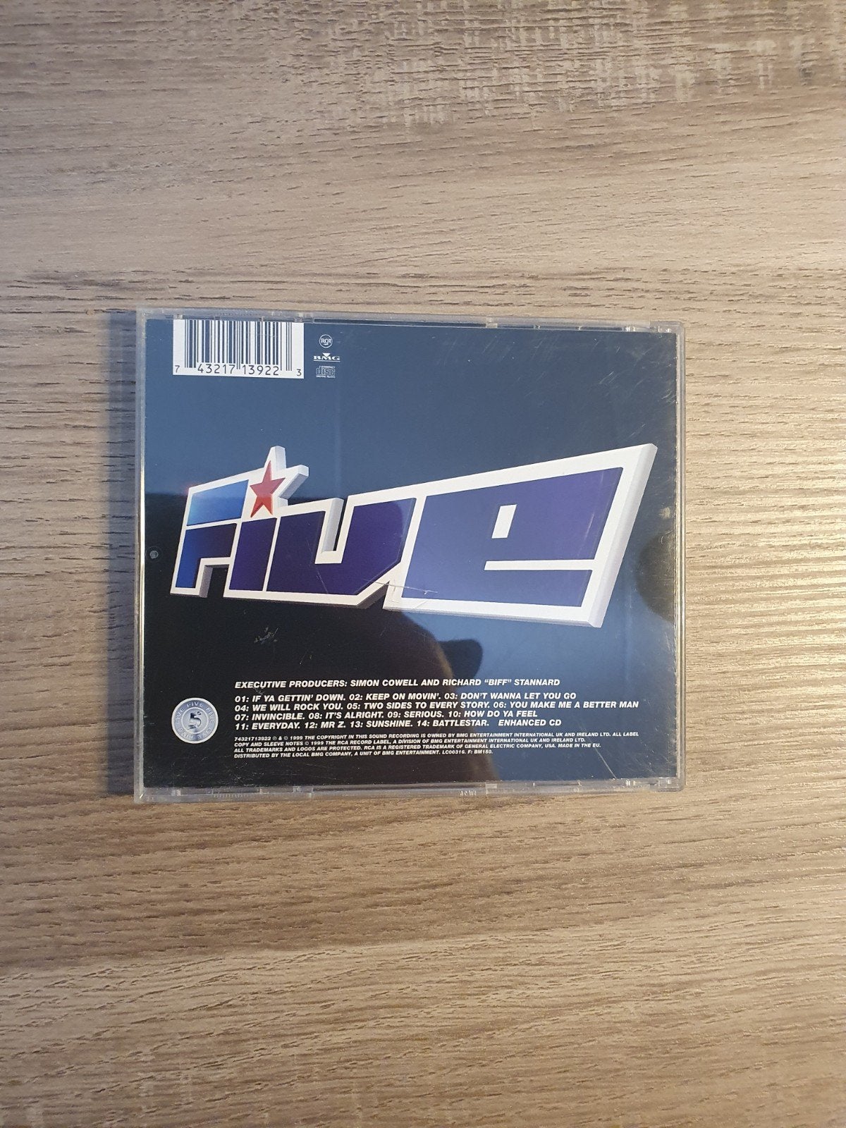 Cd five, Ophalen of Verzenden