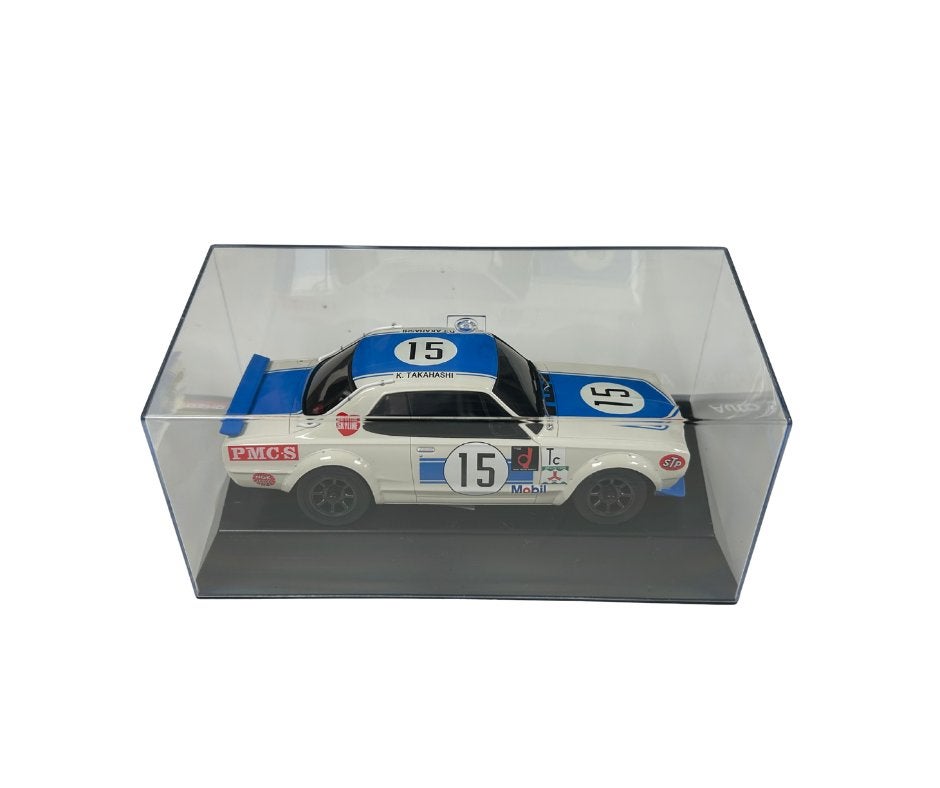 Kyosho Mini-Z Skyline 2000GT-R KPCG10 Racing'72 Blue No.15, Ophalen of Verzenden, Nieuw, Overige schalen, Auto onroad