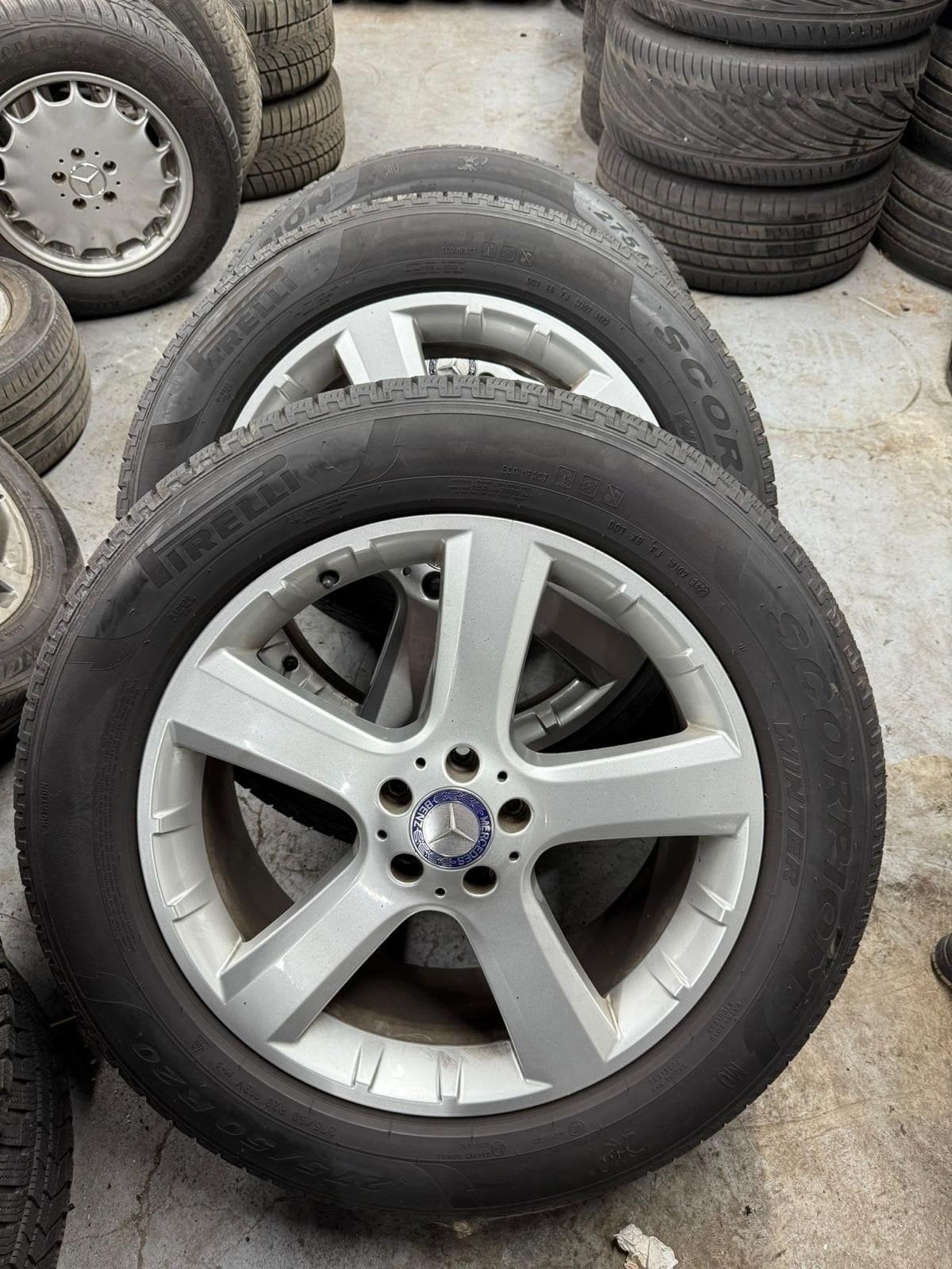 Mercedes-Benz GL Winterbanden Pirelli 275/50 R20, Ophalen, Gebruikt, Mercedes-Benz