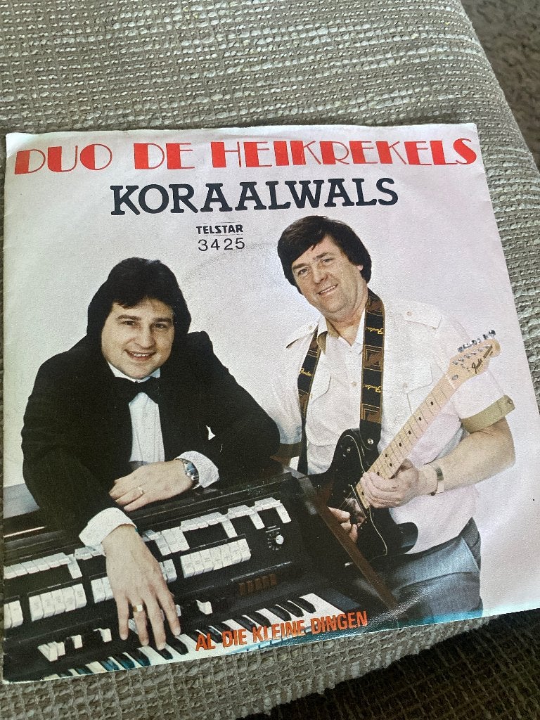 Duo De Heikrekels - Koraalwals / Al Die Kleine Dingen, 7 inch, Ophalen of Verzenden, EP, Originele persing
