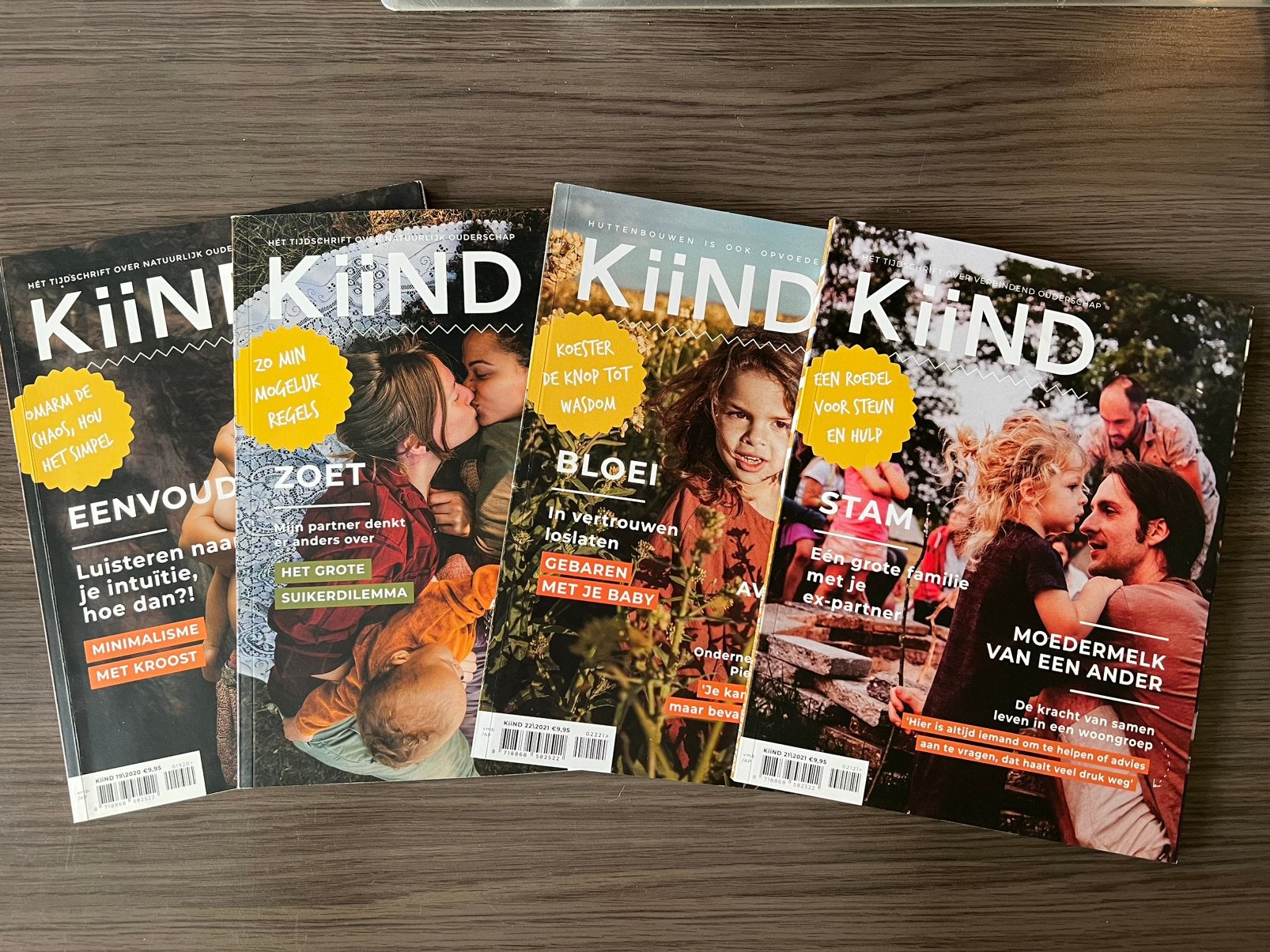Kiind Magazine - 4 stuks, Ophalen of Verzenden, Zo goed als nieuw