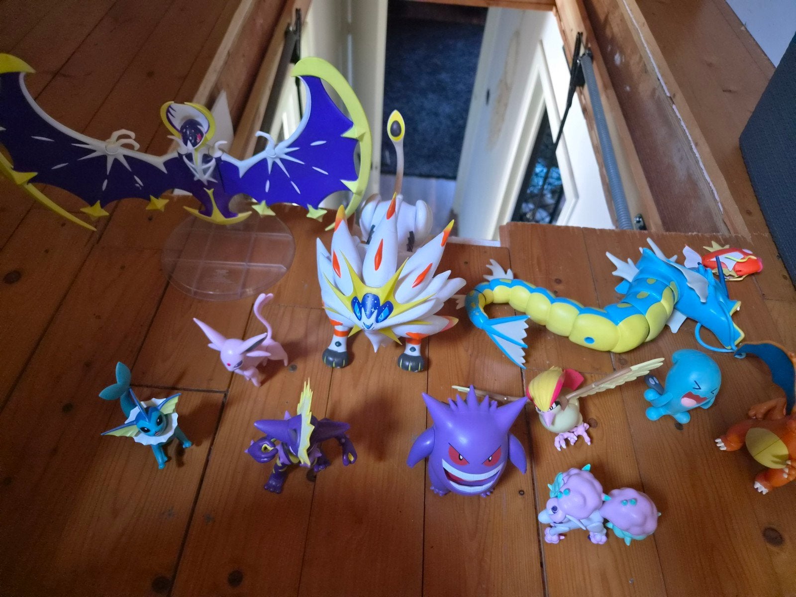 Grote collectie Pokémon figuren - Solgaleo, Lunala, Gyarados, Ophalen of Verzenden, Gebruikt