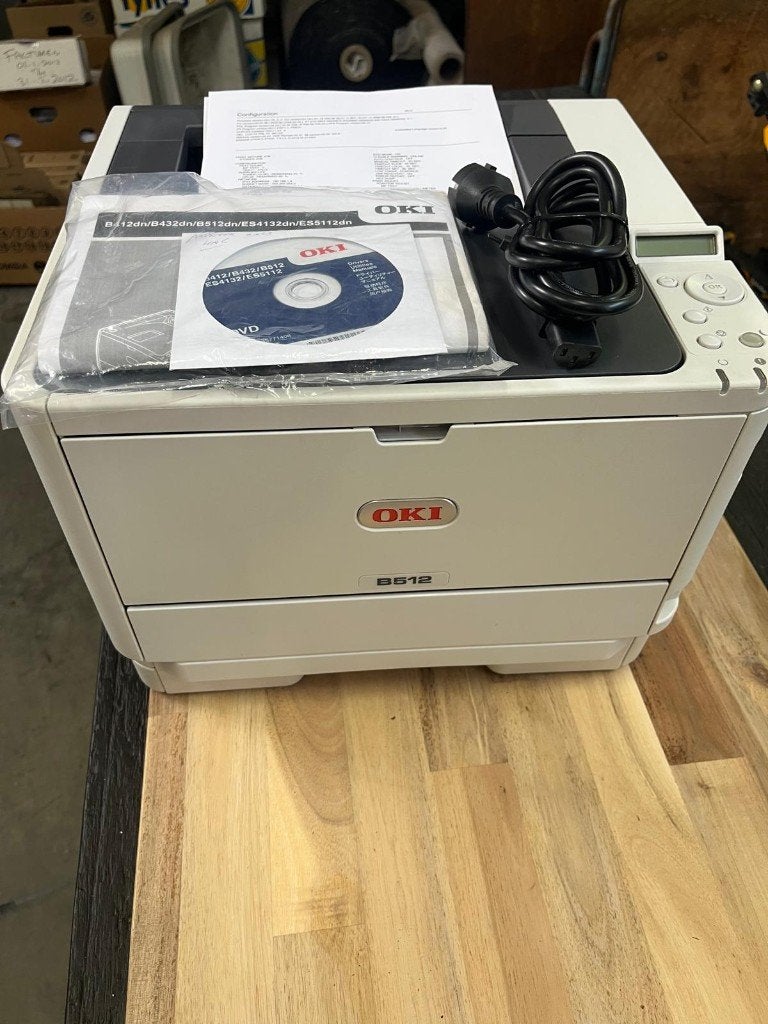 Oki Printer b 512, Computers en Software, Printers, Ophalen, Zwart-en-wit printen, Zo goed als nieuw, Oki