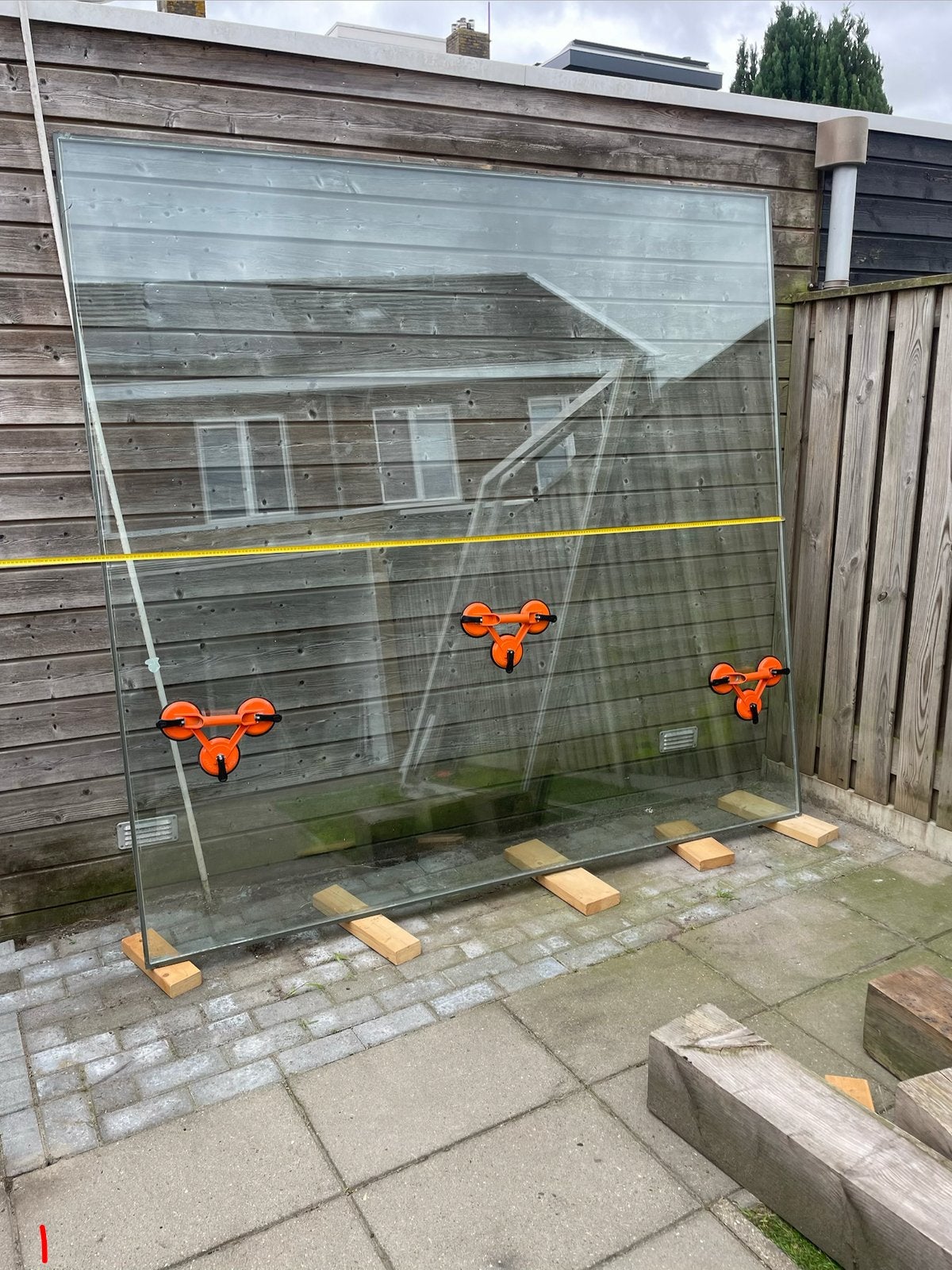 ISOLAR, DUBBELGLAS SERRE/VERANDA(234x226x6), Ophalen, Gebruikt, Serre