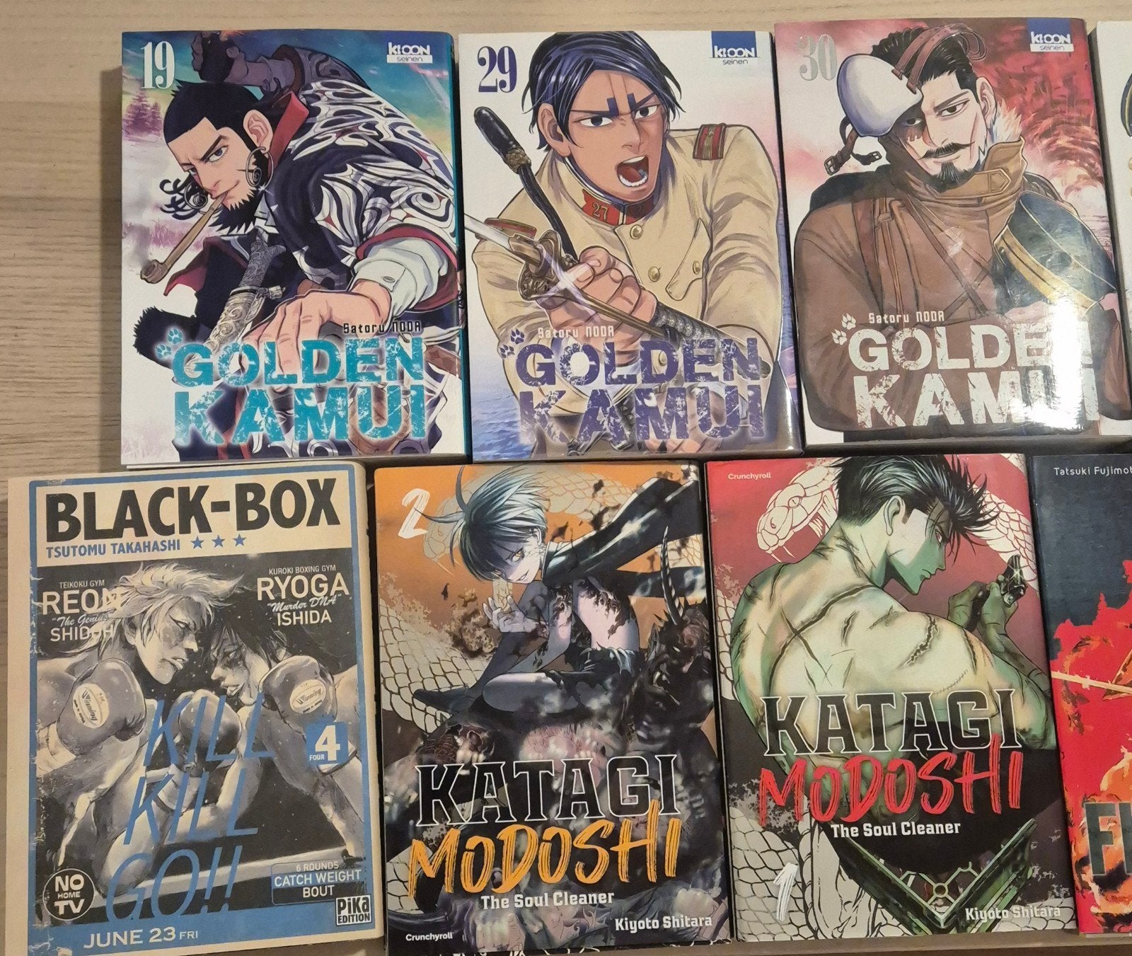 11 manga in het Frans – Gebruikt, zeer goede staat – €55, Meerdere stripboeken, Ophalen of Verzenden, Zo goed als nieuw