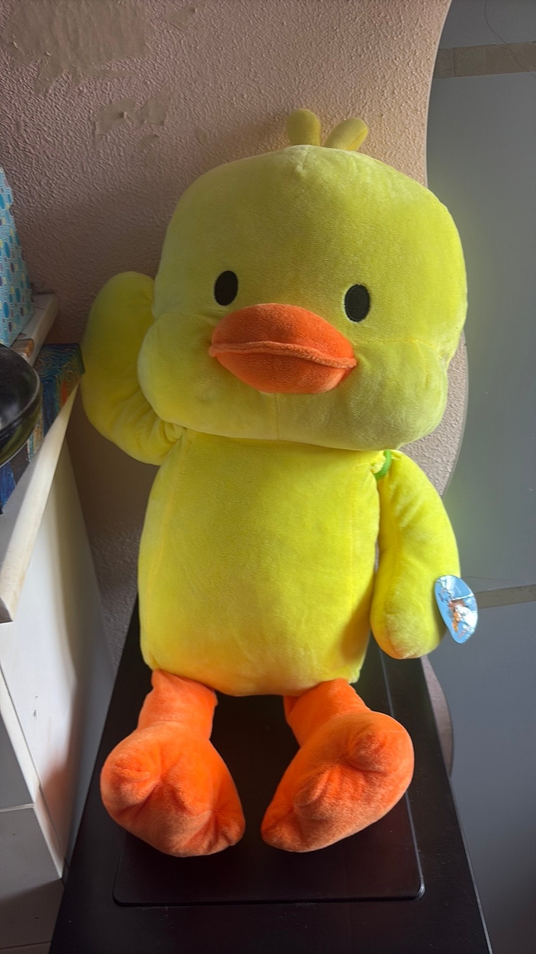 Eend knuffel 60 cm, Ophalen of Verzenden, Nieuw, Eend