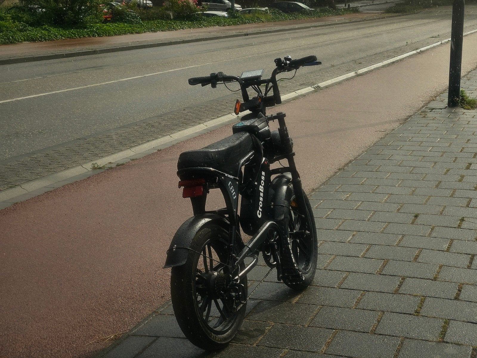 Fatbike Crossboss v8 c80, Nieuw, 59 cm of meer, 30 tot 50 km per accu, Ophalen