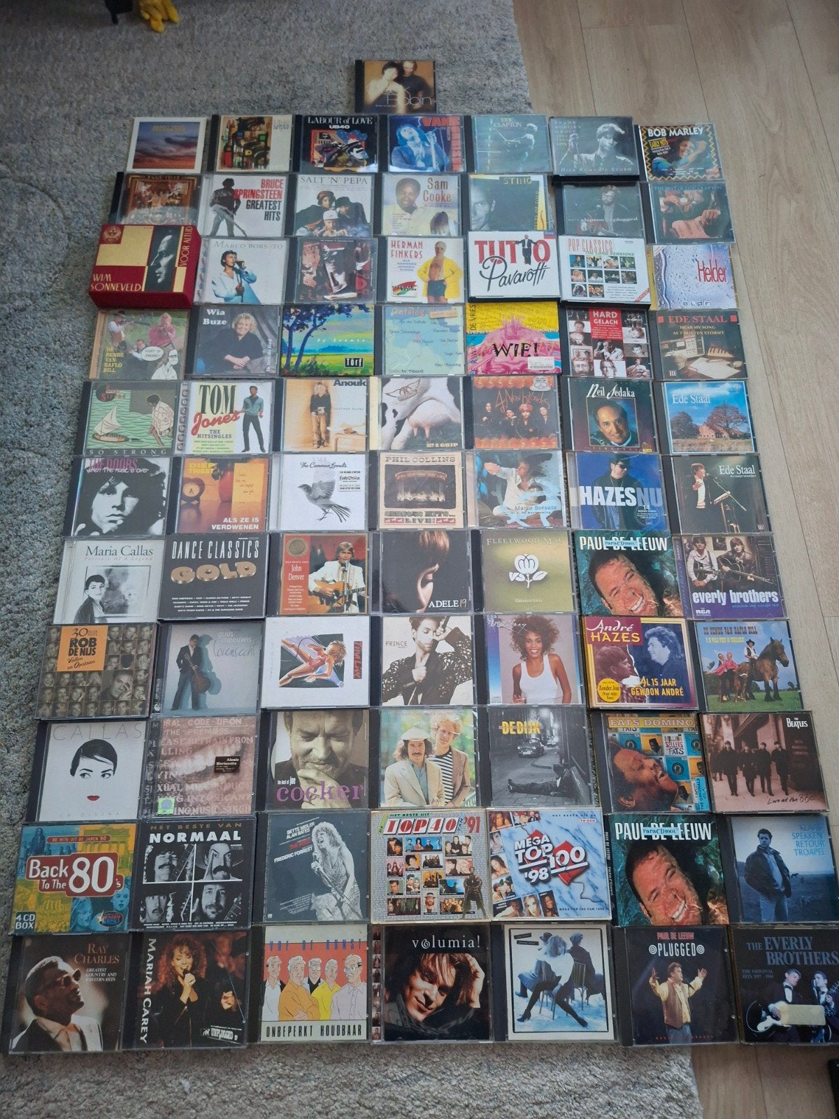 Grote collectie CD's - klassiekers en Nederlands/Gronings, Cd's en Dvd's, Cd's | Pop, Ophalen, Gebruikt, Pop, Inclusief doosje