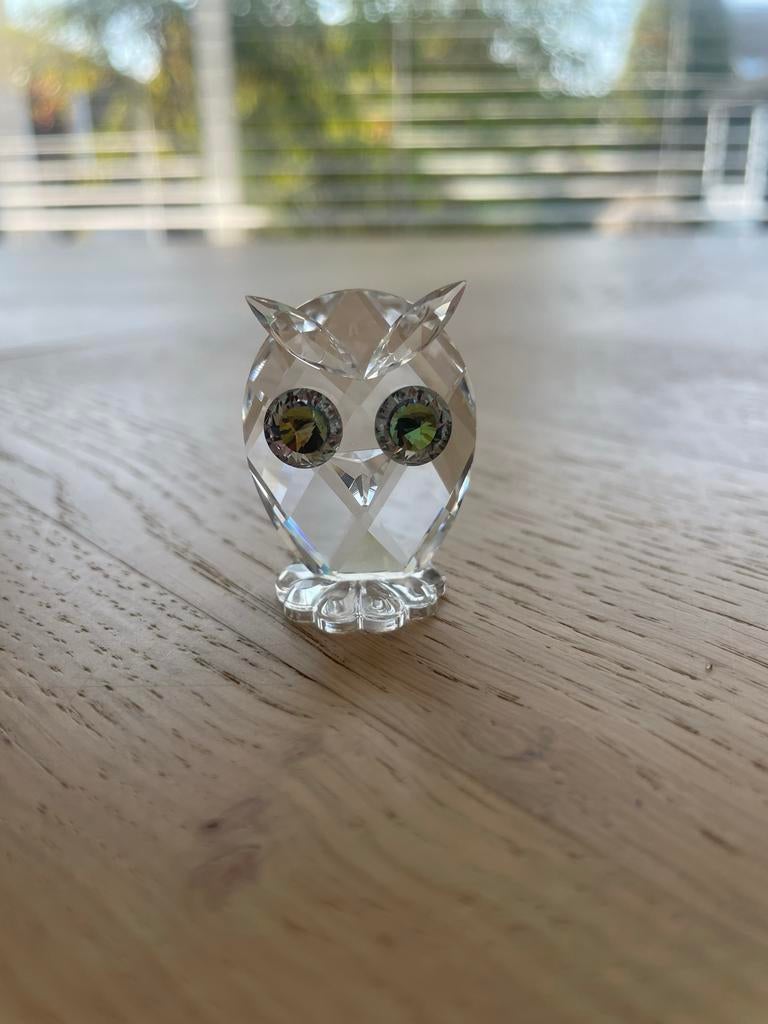 Swarovski mini uil 10014, Verzamelen, Swarovski, Ophalen, Zo goed als nieuw, Figuurtje