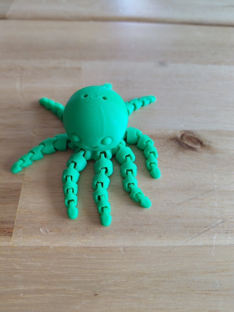 3D print: flexibele octopus, Ophalen of Verzenden, Nieuw