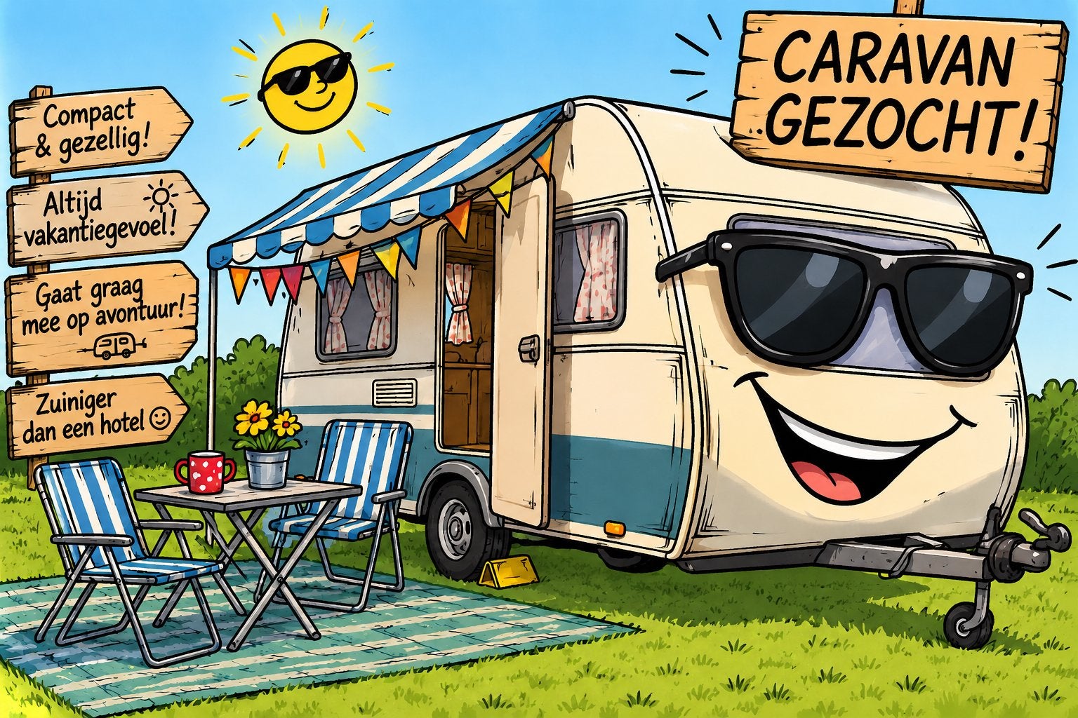 Caravan, Ophalen