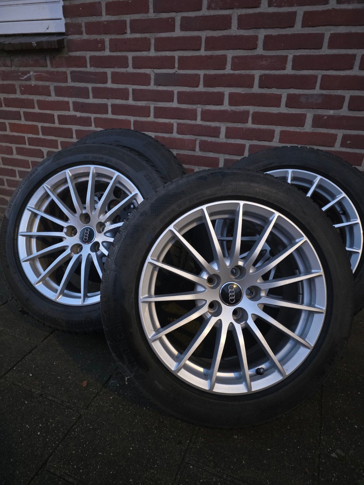5x112 Origineel Audi 17 inch Velgen Winterbanden 7.5mm, Auto-onderdelen, Ophalen, Velg(en), Nieuw, 17 inch