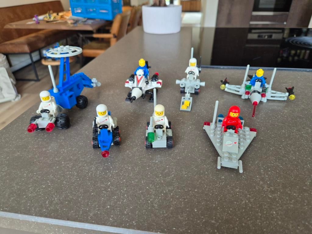 Lego ruimtevoertuigen met bouwbeschrijvingen, Kinderen en Baby's, Speelgoed | Duplo en Lego, Ophalen of Verzenden, Gebruikt