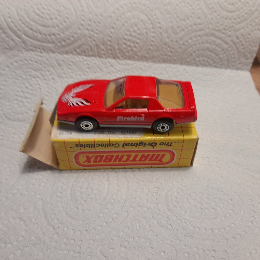 Matchbox Pontiac Firebird USA doosje. (1983  issue), Ophalen of Verzenden, Nieuw, Auto