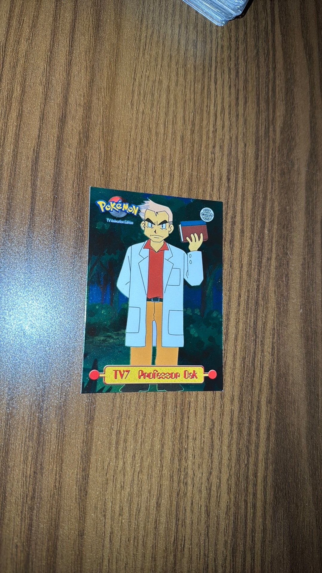 Pokémon TV7 Professor Oak, Verzamelen, Sportartikelen en Voetbal, Ophalen of Verzenden, Zo goed als nieuw, Buitenlandse clubs