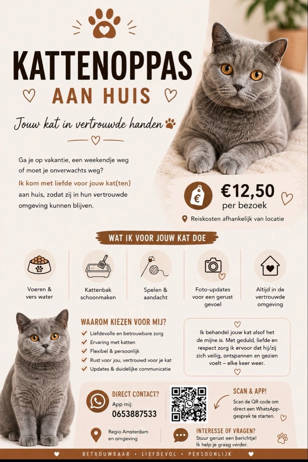 Kattenoppas Amsterdam