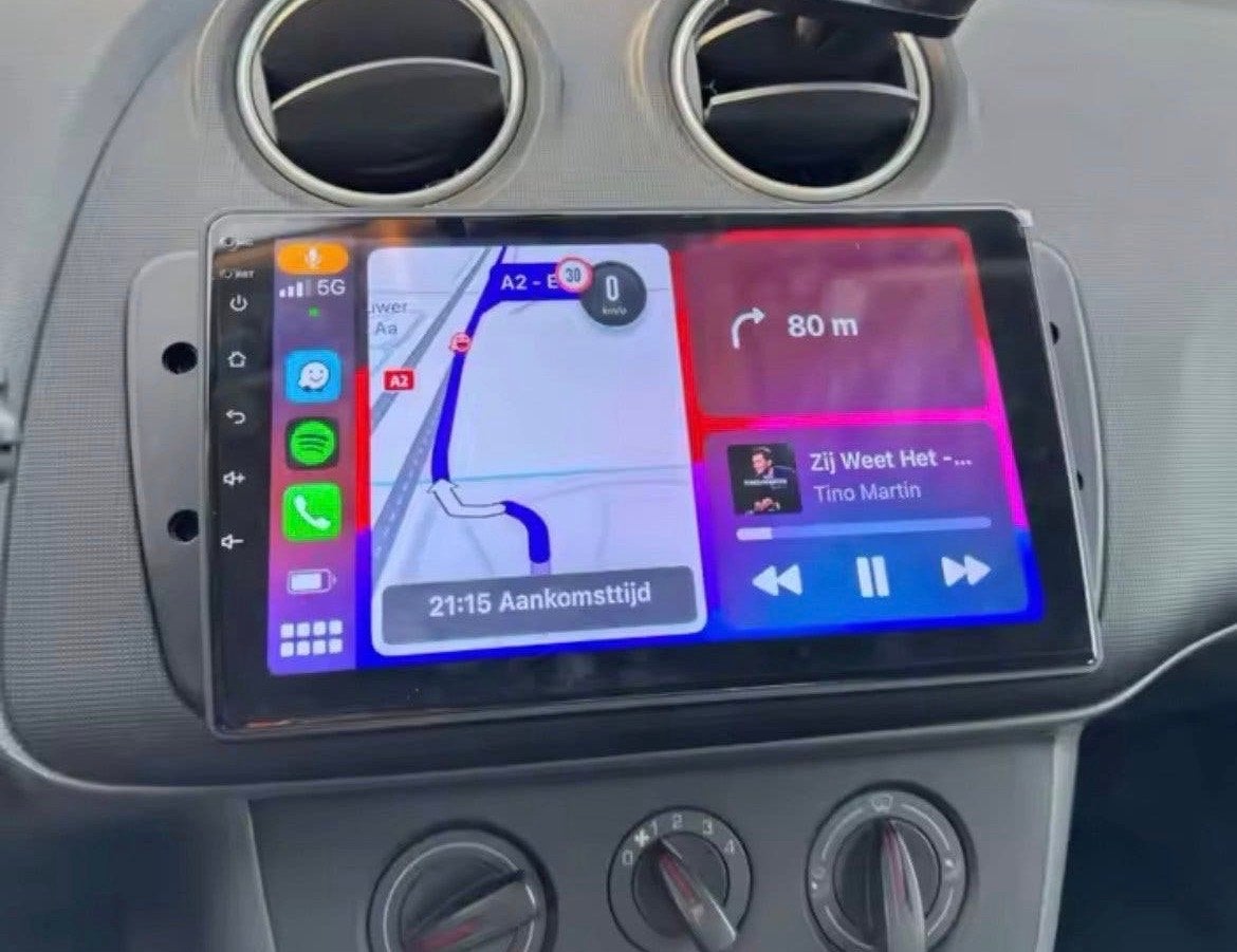 Autoradio Scherm SEAT Ibiza 2009-2013 | CarPlay | Android Au, Ophalen of Verzenden, Nieuw