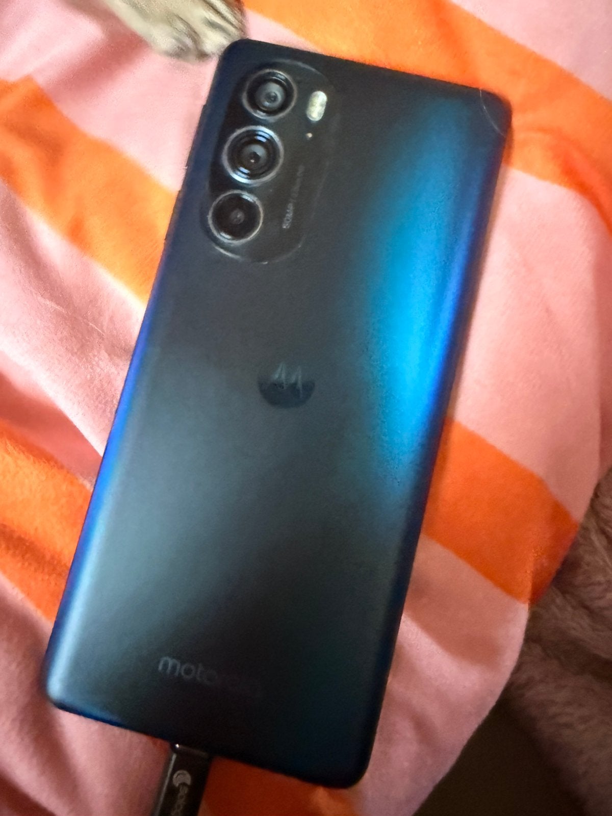Motorola 30 edge pro, Ophalen, Overige modellen, Blauw, Touchscreen