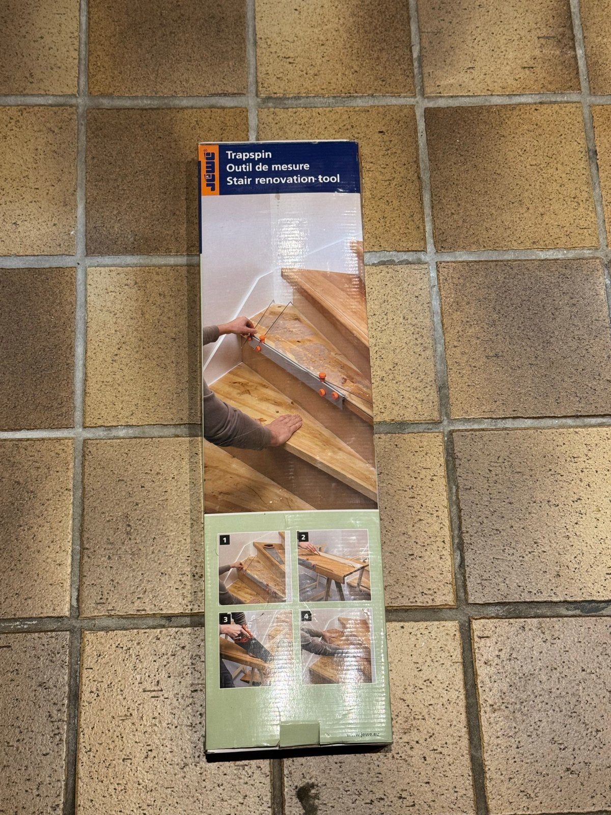 Trapspin - Traprenovatie meetgereedschap, Ophalen, Zo goed als nieuw