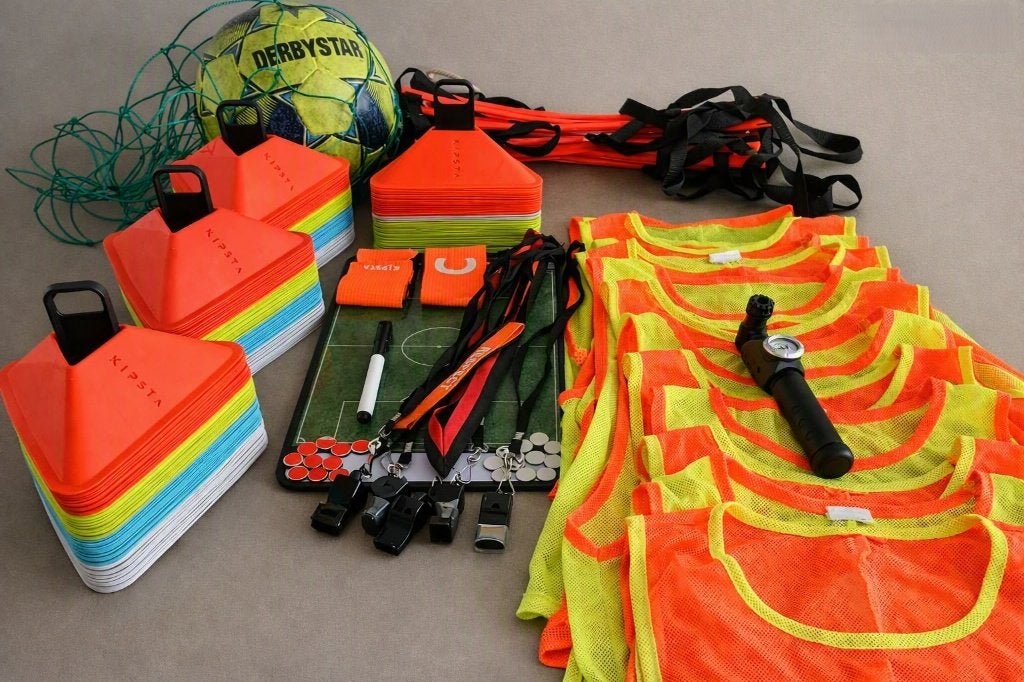 Complete voetbaltrainingsset voor jeugdtrainingen!, Maat S, Ophalen, Gebruikt, Bal