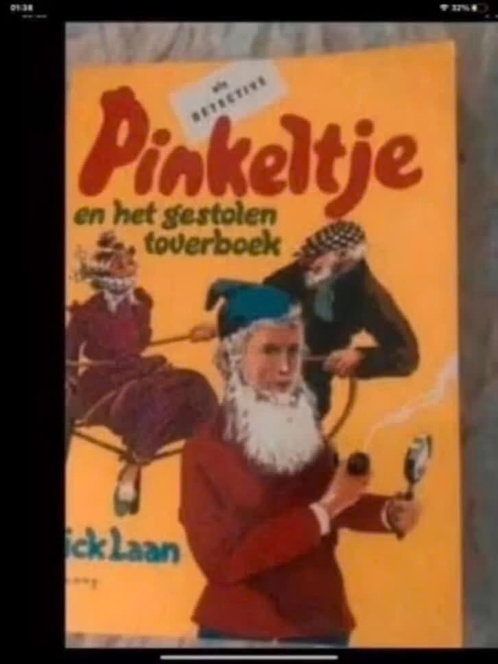 Pinkeltje en het gestolen toverboek - Dick Laan, Gelezen, Dick Laan, Ophalen of Verzenden, Sprookjes