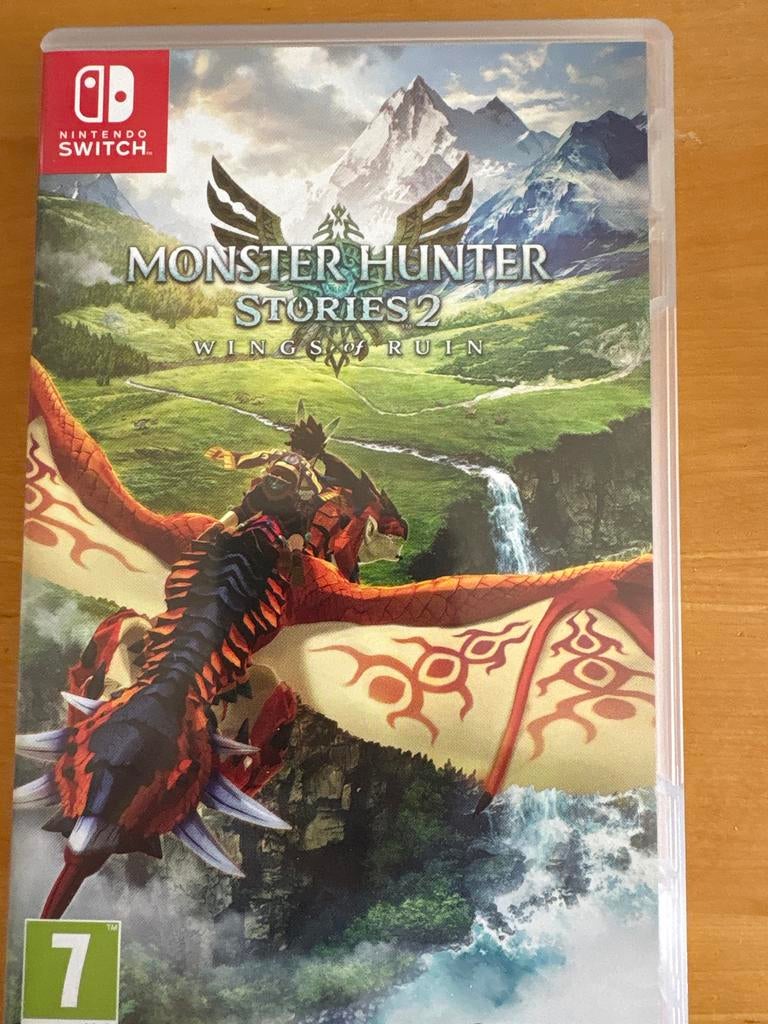 Monster Hunter Stories 2: Wings of Ruin (Nintendo Switch), Spelcomputers en Games, Online, 1 speler, Ophalen of Verzenden, Zo goed als nieuw
