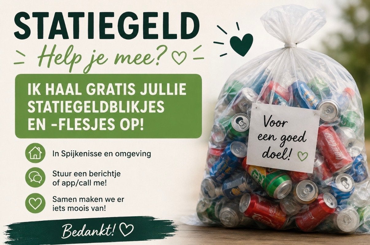 Gezocht : lege blikjes en flesjes, Diversen, Ophalen