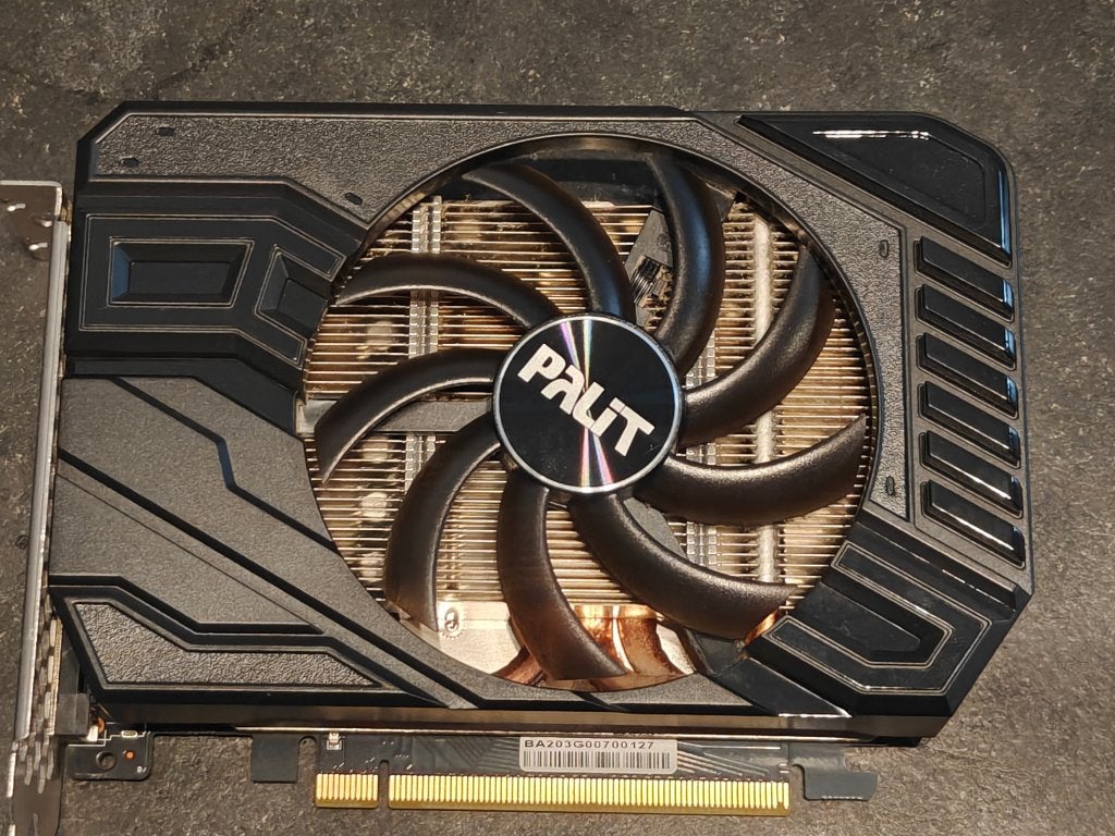 Palit RTX 2060 StormX 6G GDDR6 Videokaart, Computers en Software, Videokaarten, PCI-Express 3, GDDR6, HDMI, Ophalen of Verzenden