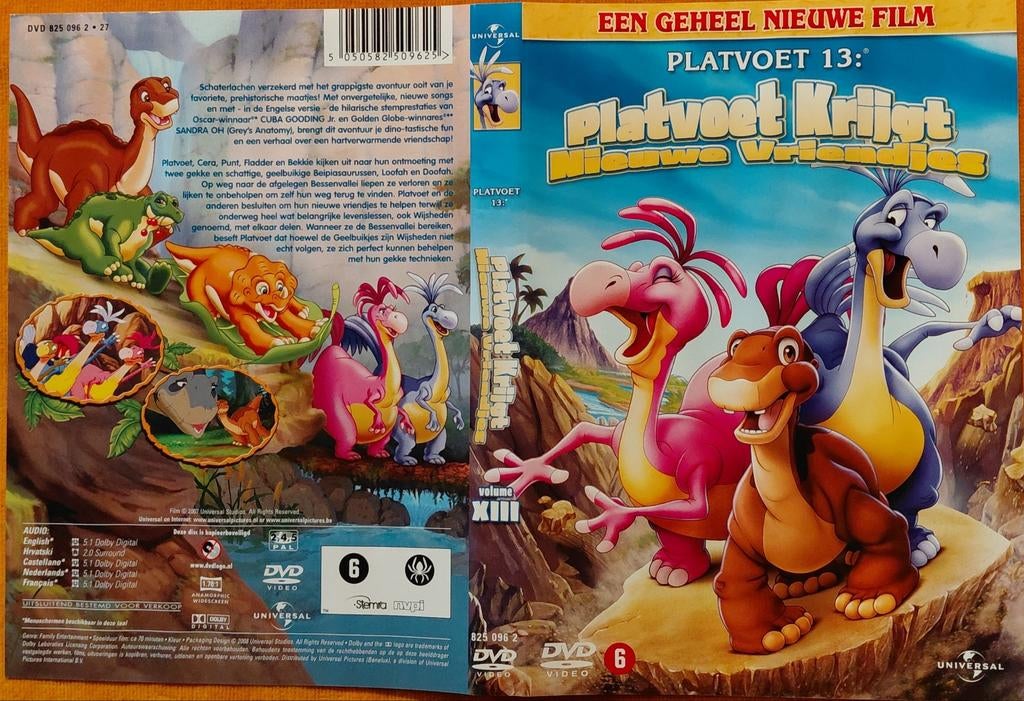 DVD Platvoet 13: Platvoet Krijgt Nieuwe Vriendjes, Cd's en Dvd's, Dvd's | Kinderen en Jeugd, Gebruikt, Ophalen of Verzenden, Dieren