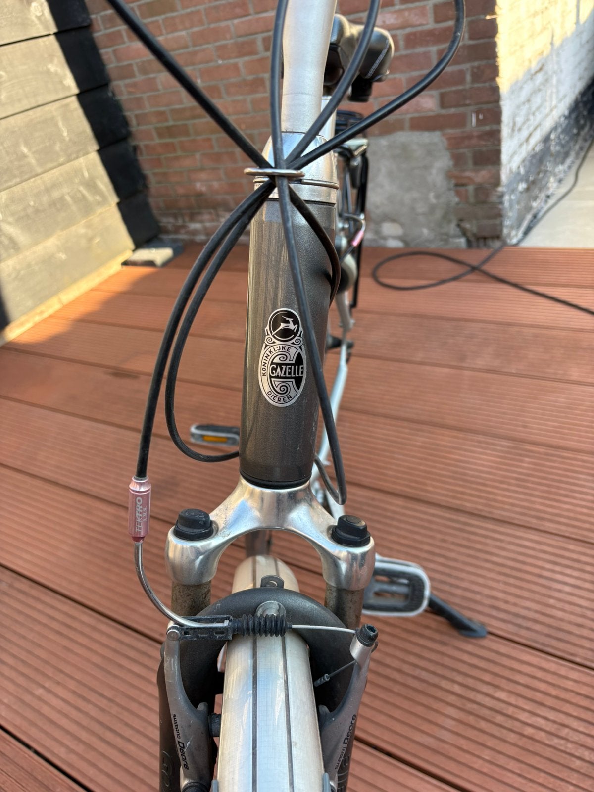 Gazelle fuente trekking (moet weg), Ophalen, 28 inch, Gebruikt, Velgrem
