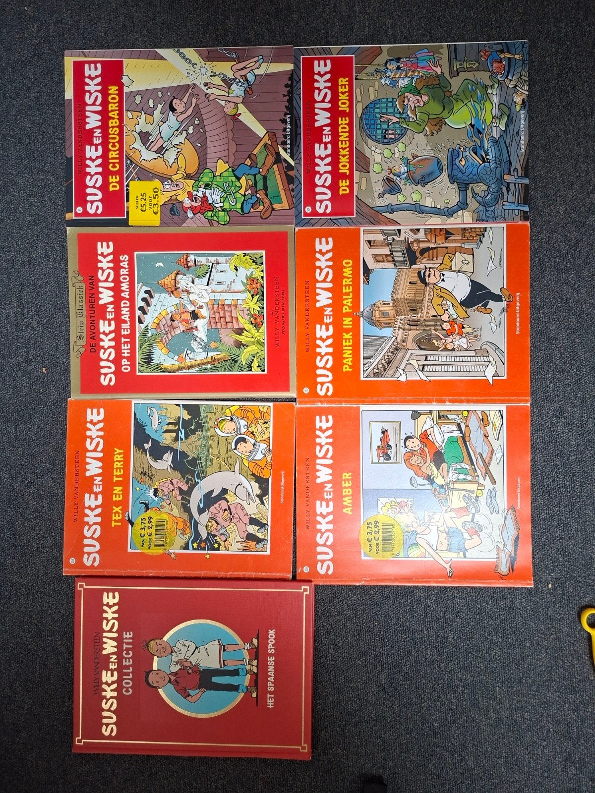Suske en Wiske stripboeken, grote collectie (26 stuks), Meerdere stripboeken, Ophalen of Verzenden, Gelezen, Willy Vandersteen