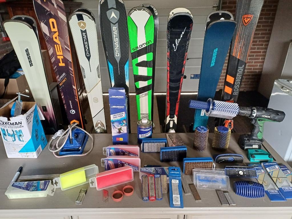 Waxen en slijpen van ski's en snowboard, Sport en Fitness, Skiën en Langlaufen, Ophalen, 160 tot 180 cm, Ski's, Overige merken