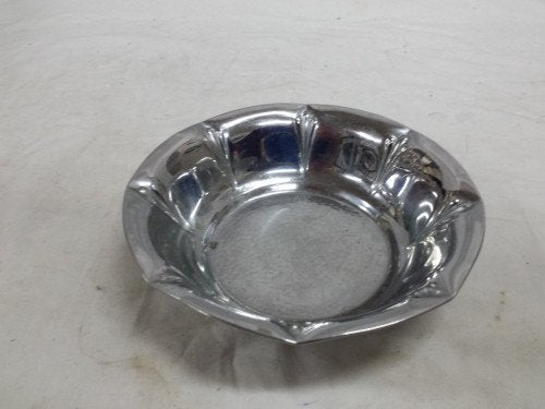 bonbon schaal zilver kleurig, Ophalen of Verzenden, 'T Olde Gre-j, Info@toldegrej.nl, Endepoelstraat 20f Didam